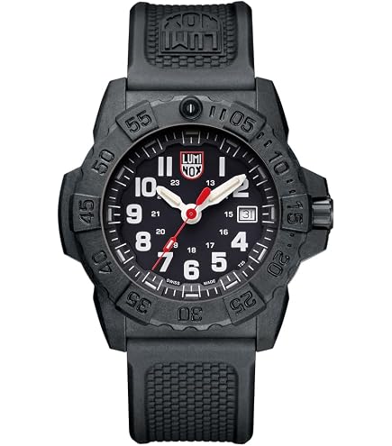 Amazon.com: Luminox Navy Seal Mens Watch Black Dial (XS.3501/3500